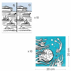 Kolorowanki z grami OCEAN