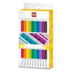 Kolorowe długopisy żelowe LEGO® ,10 szt.