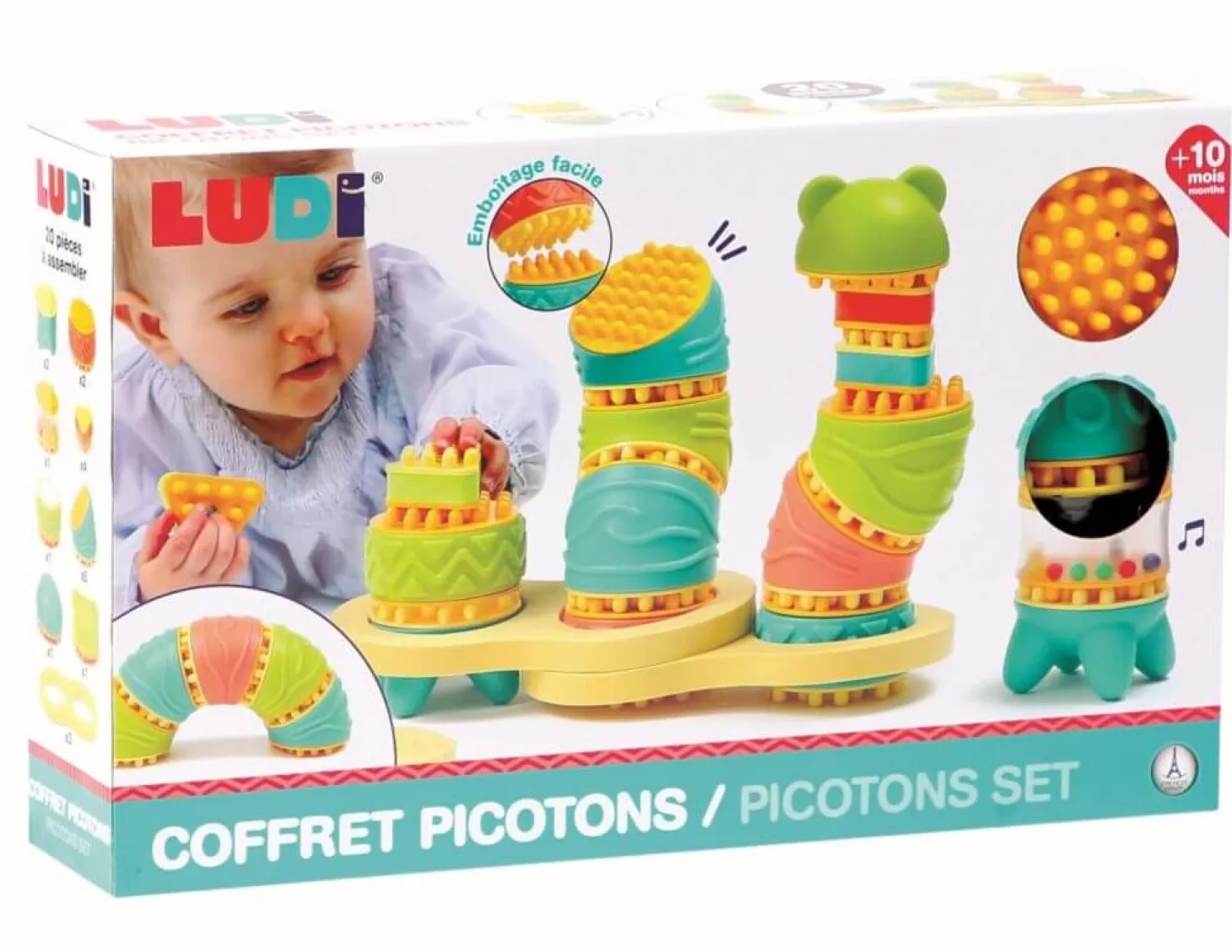 Konstrukcyjny zestaw sensoryczny „Pikotonki”