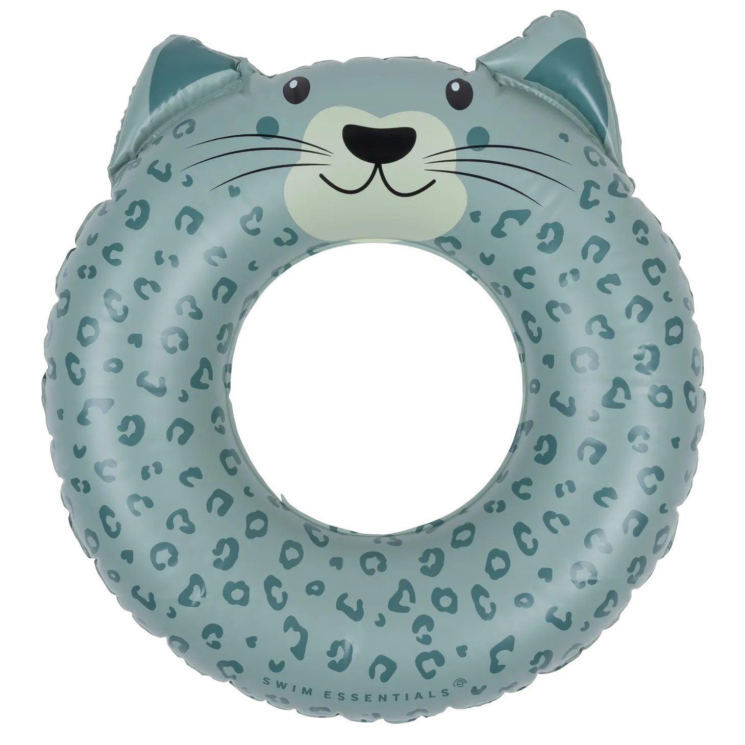 Koło do pływania 55 cm Animal Green Leopard