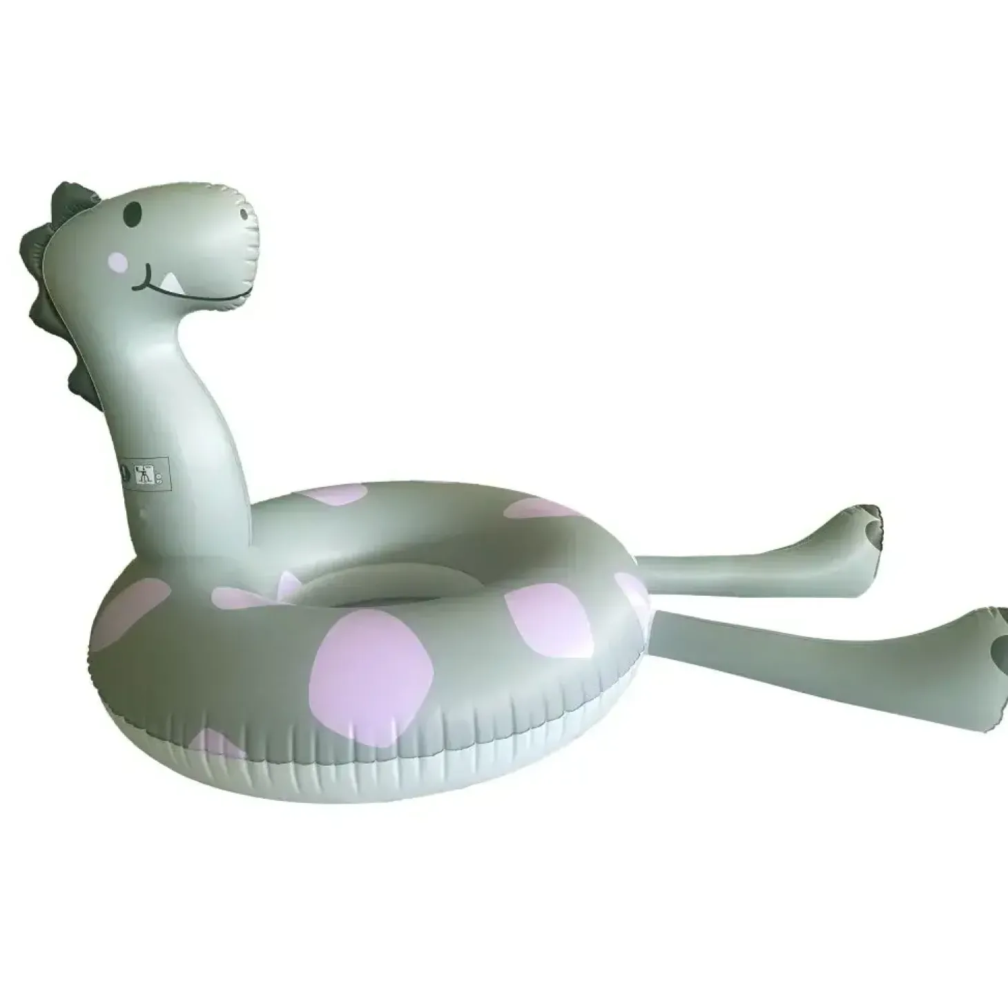Koło do pływania 95 cm Dreamscape Green Dino