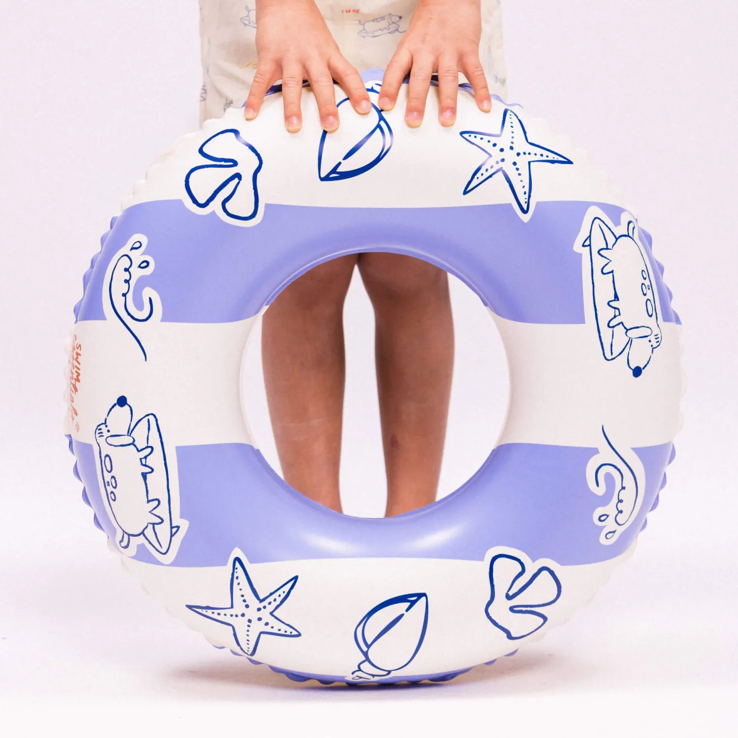 Koło do pływania dla dzieci Ø55 cm - Blue, Surfer