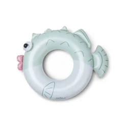 Koło do pływania dla dzieci Ø95 cm Ryba - Green Puck Pufferfish