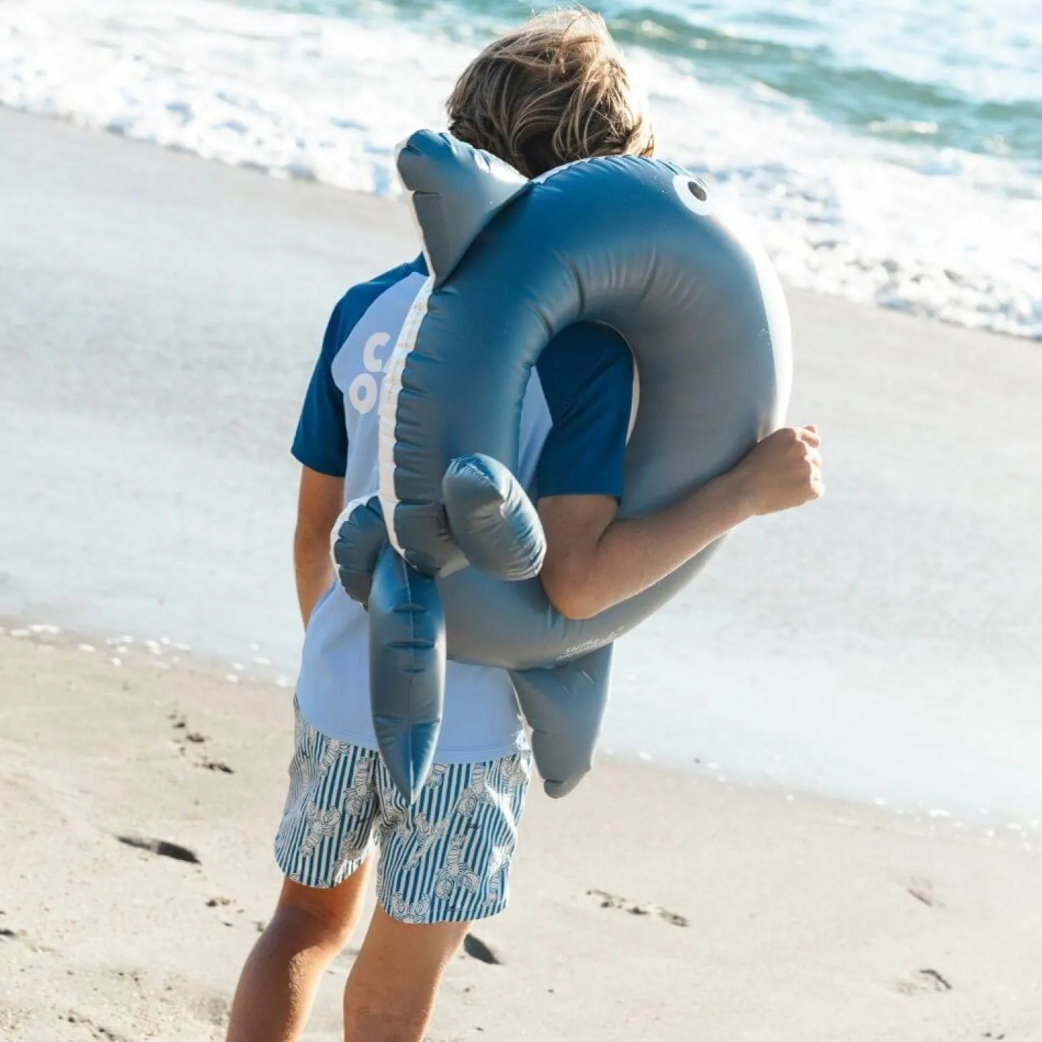 Koło do pływania dla dzieci Ø 55 cm - Whale, Walter Whale