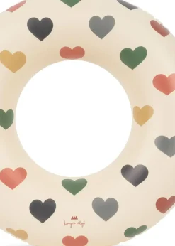 Koło do pływania Junior - bon coeur colore