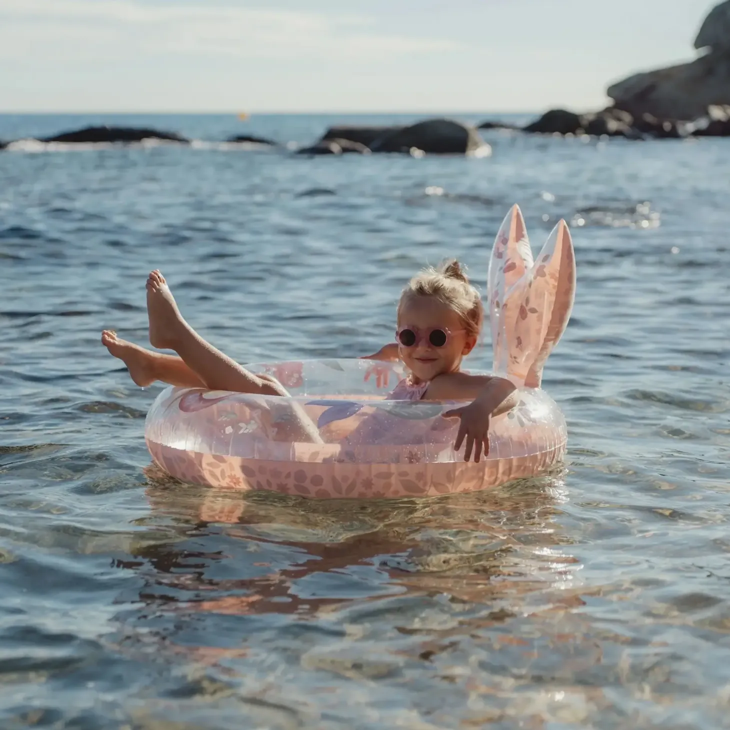Koło do pływania z ogonem Dreamy Mermaid 90 cm