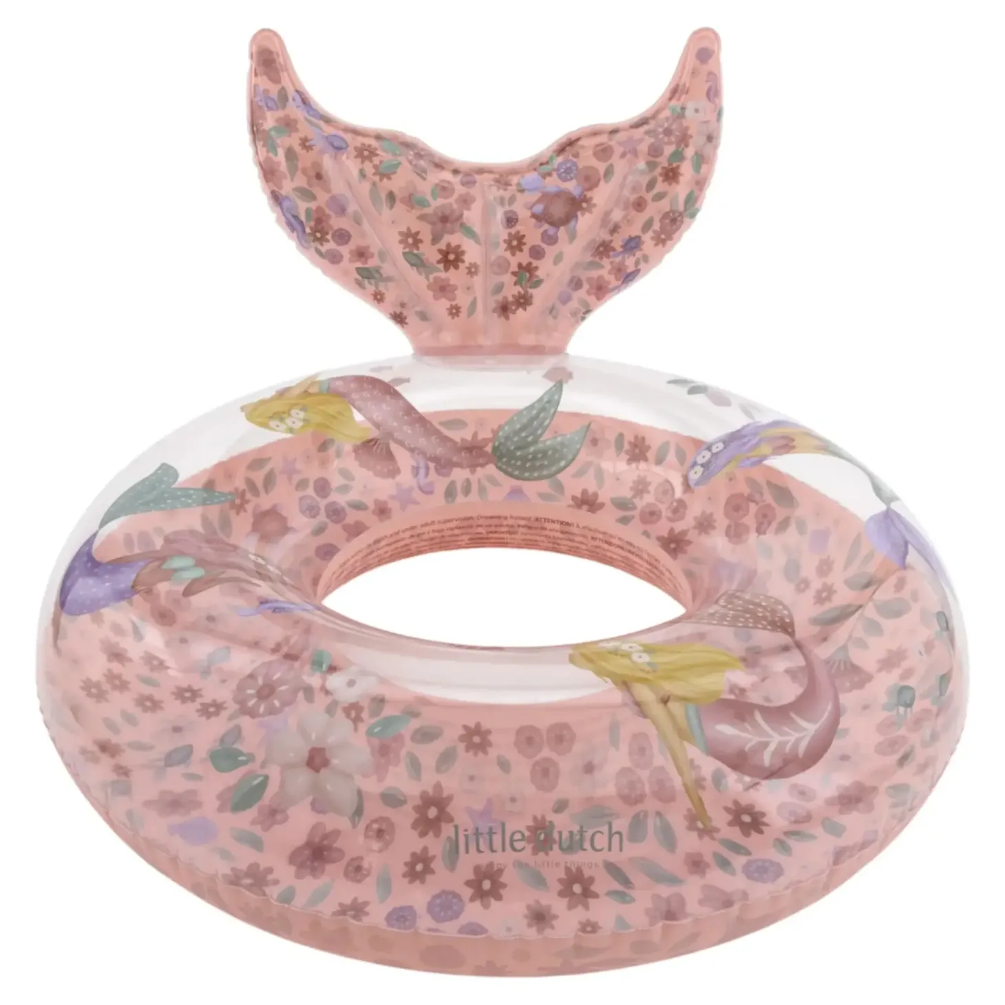 Koło do pływania z ogonem Dreamy Mermaid 90 cm