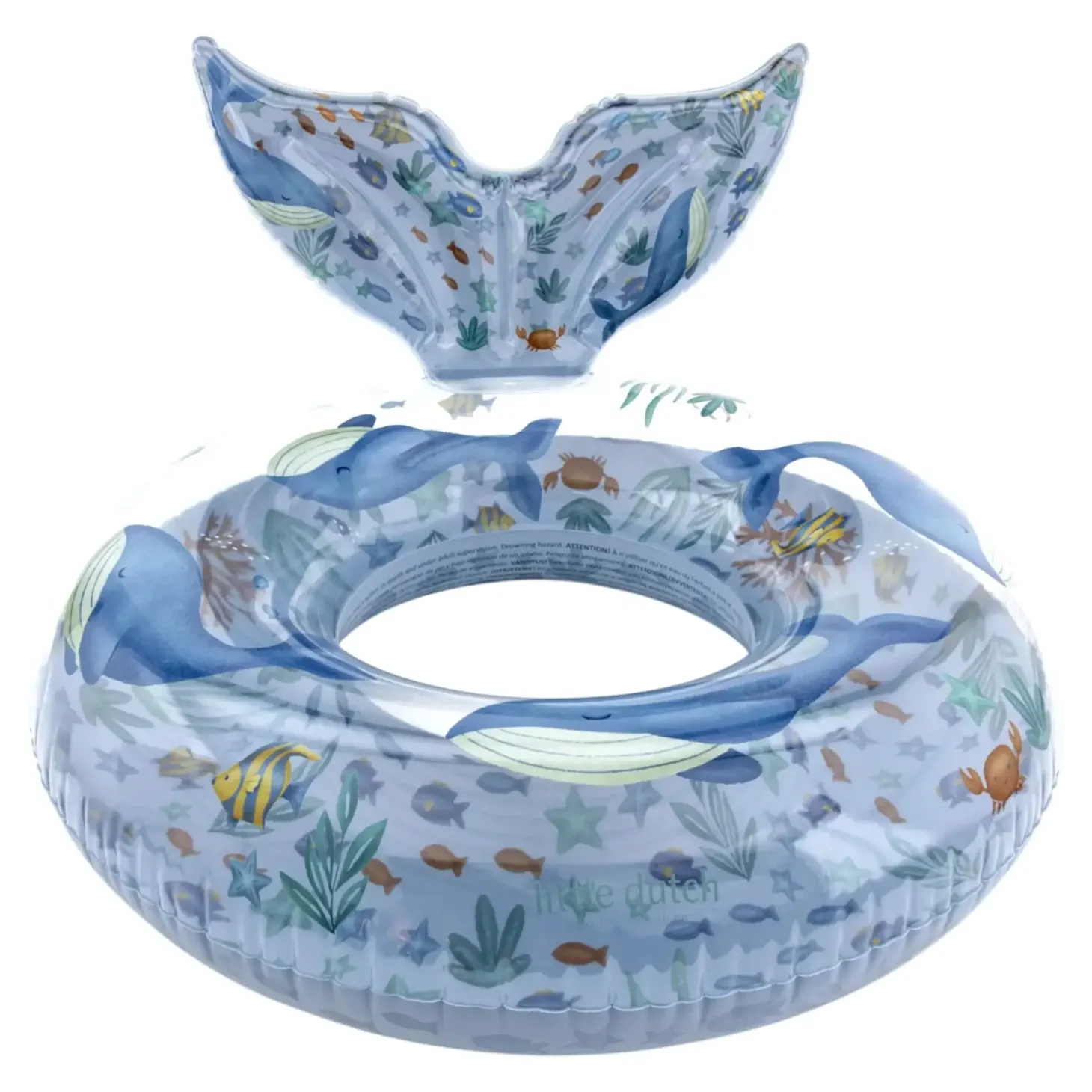 Koło do pływania z ogonem Ocean World 90 cm