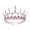 Korona tiara perłowo-różowa Mary