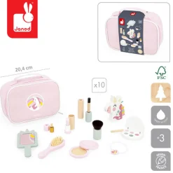 Kosmetyczka z 10 akcesoriami Mała Miss Jednorożec 3+