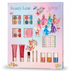 Kosmetyki do makijażu dla dzieci zestaw 13 el. Beauty Luxe