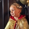 Kostium peleryna dwustronna Czerwony Kapturek 4-7 lat