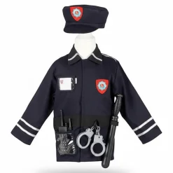 Kostium policjanta zestaw z czapką i akcesoriami 4-7 lat