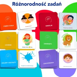 Kostka aktywności - nauka przez zabawę. Gra + mini e-book 2+