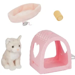 Kotek z domkiem-drapakiem i akcesoriami - Purrfect Retreat