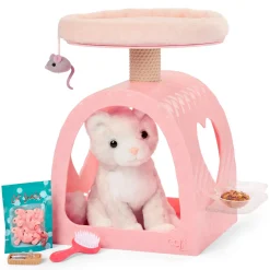 Kotek z domkiem-drapakiem i akcesoriami - Purrfect Retreat