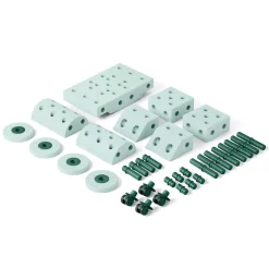 Kreatywne klocki rozwijające motorykę dużą, Dreamer kit 12 in 1 – Ocean Mint, Forest Green