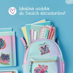 Kreatywne naklejki do ozdabiania z kryształkami 7+