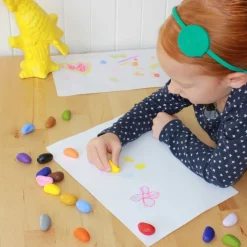 Kredki Crayon Rocks Modern Art w bawełnianym woreczku - 8 kolorów
