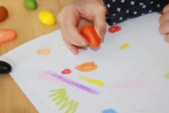Kredki Crayon Rocks w bawełnianym woreczku - 16 kolorów