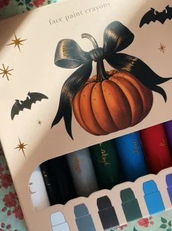 Kredki do malowania twarzy Halloween, 8 szt. - multi