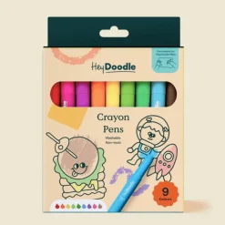 Kredki do Silikonowej Maty HeyDoodle