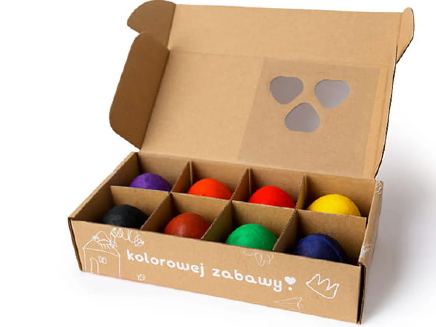 Kredki Malucha 8 kolorów, 1+