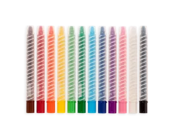 Kredki olejne wykręcane pastele 12 szt. Twisty Stix