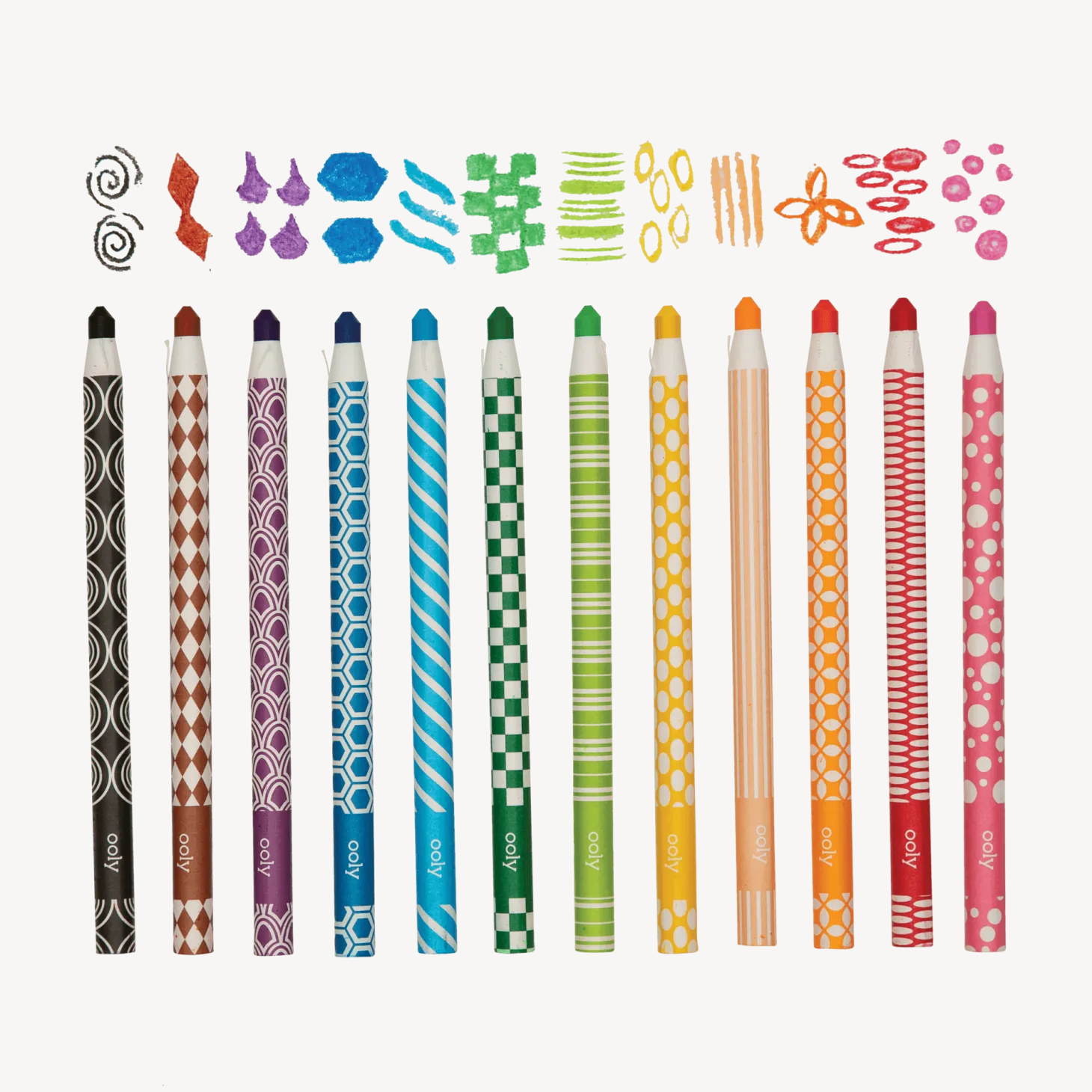 Kredki świecowe obierane Color Appeel, 12 szt.