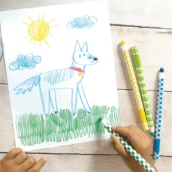 Kredki świecowe obierane Color Appeel, 12 szt.