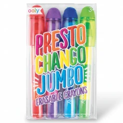 Kredki z przekładanym wkładem Presto Jumbo, 4 szt.