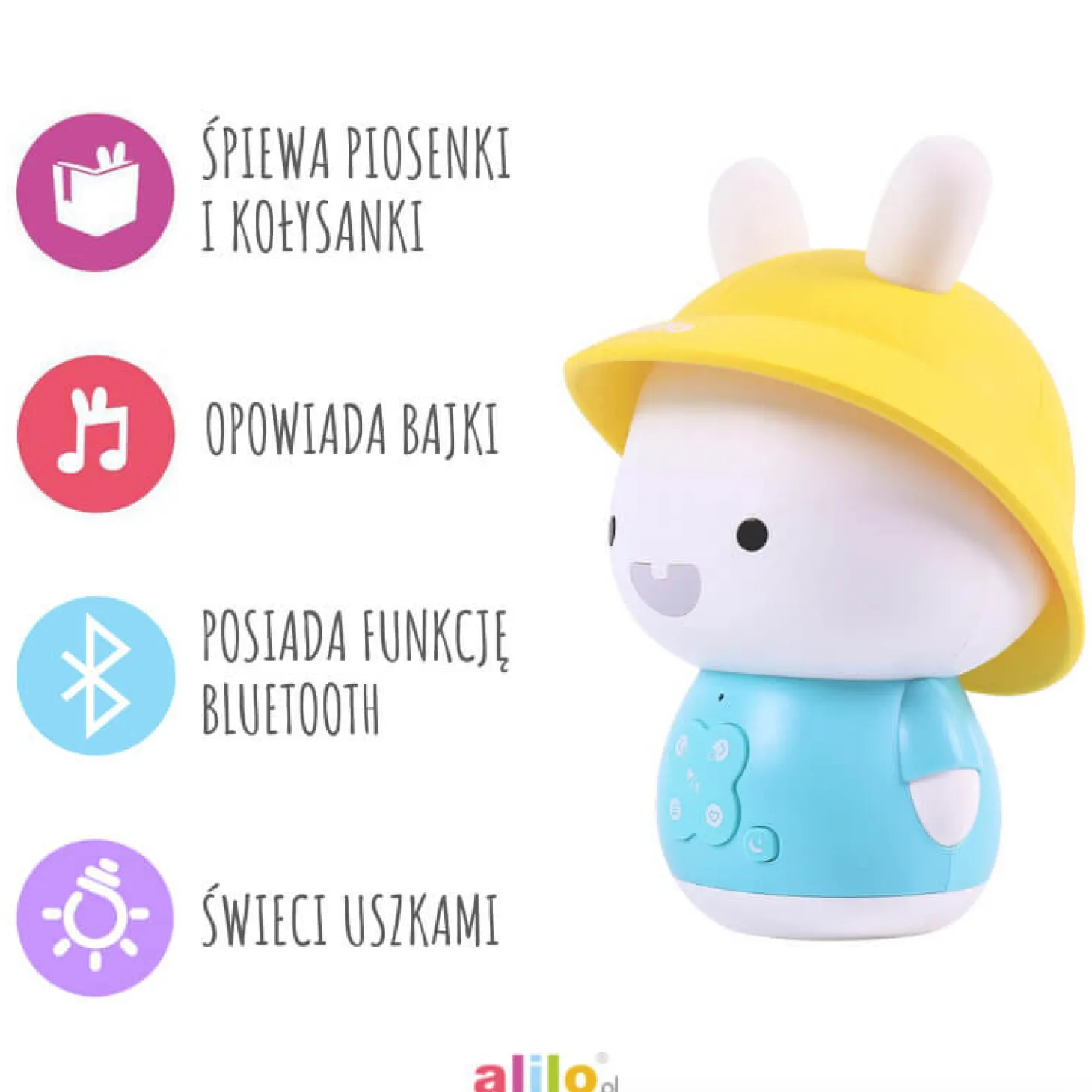 Króliczek Baby Bunny G9S+ - różowy