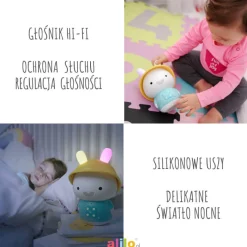 Króliczek Baby Bunny G9S+ - różowy