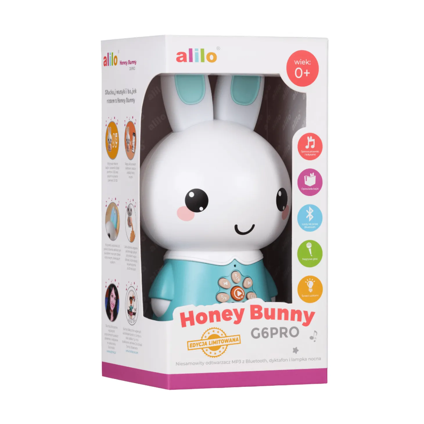 Króliczek Honey Bunny G6PRO - turkusowy