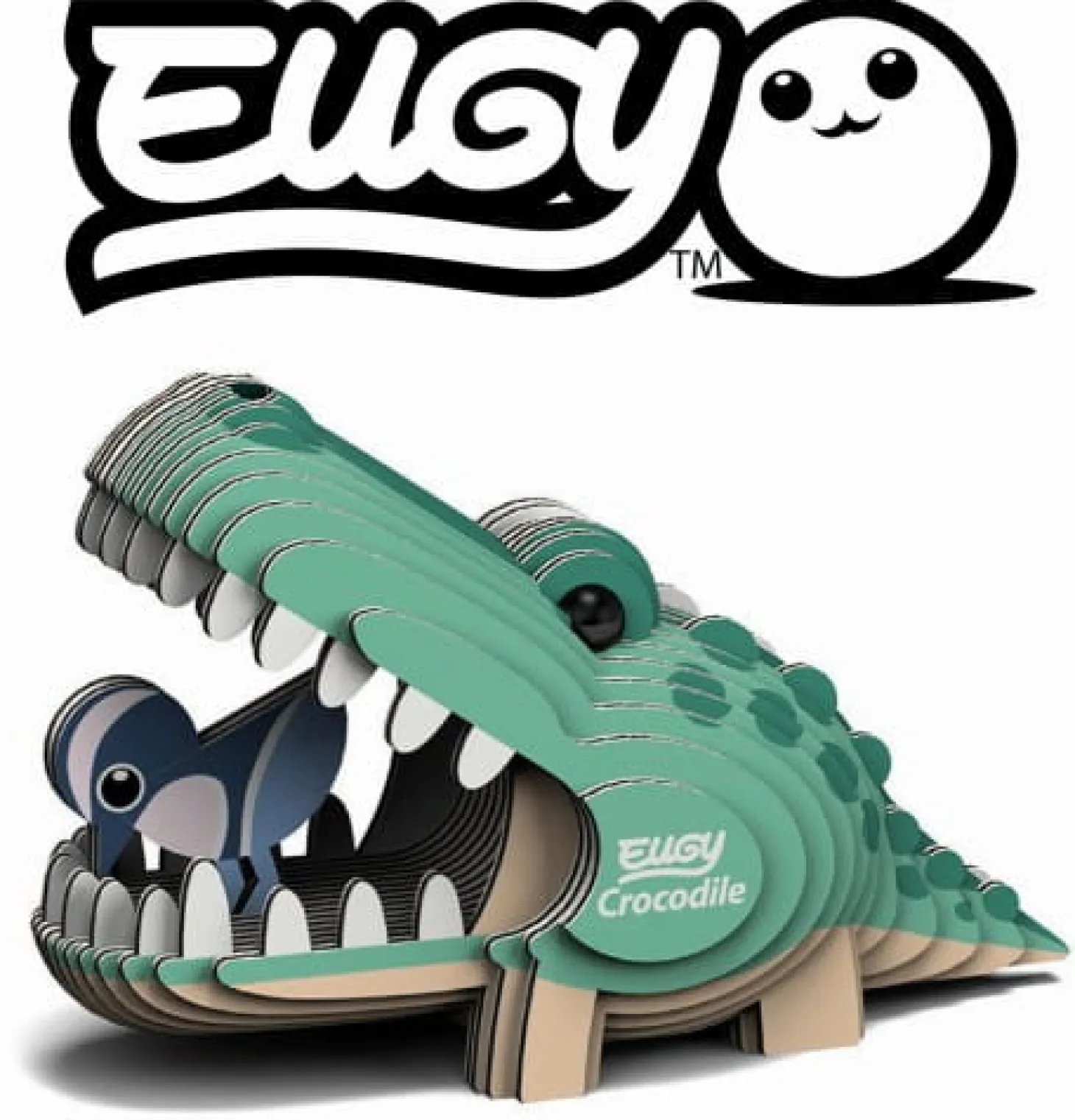 Krokodyl Eko Układanka 3D