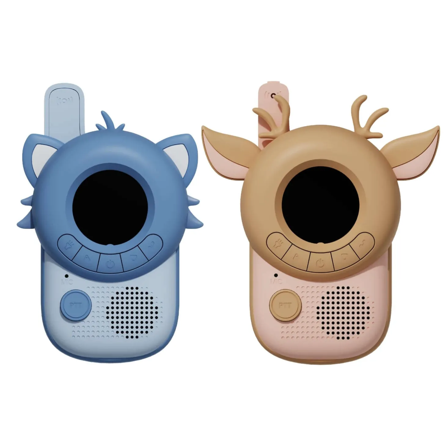 Krótkofalówki dla dzieci Zoo Walkie Talkie - Raccoon, Deer