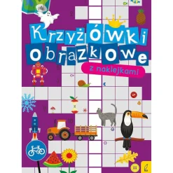 Krzyżówki obrazkowe z naklejkami