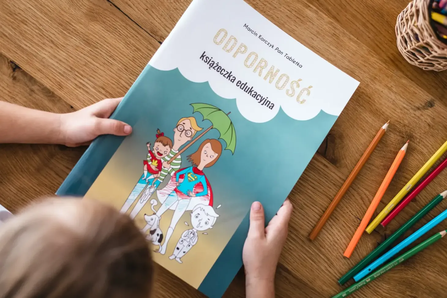 Książeczka edukacyjna dla dzieci “Odporność”