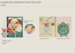 Książeczka manipulacyjna Mój Dzień w Domu