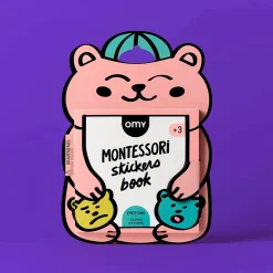 Książeczka Montessori z naklejkami O EMOCJACH