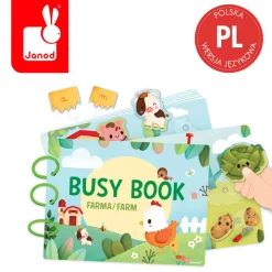 Książeczka z zadaniami Busy Book Farma 3+