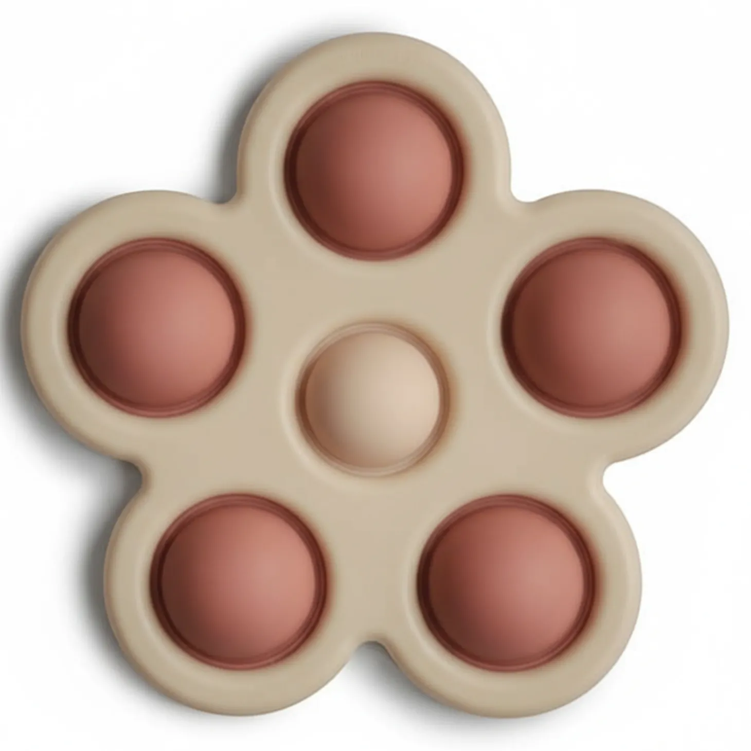Kwiatek Press Toy - rose, blush, sand