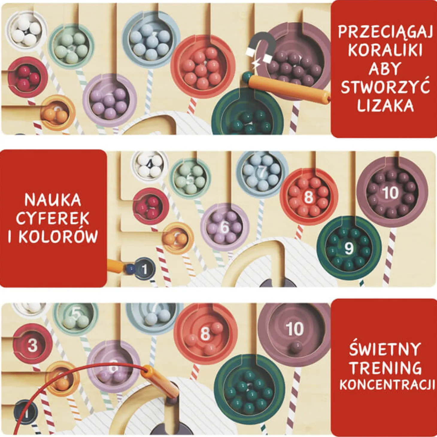 Labirynt magnetyczny Fantastyczny jednorożec, 3+