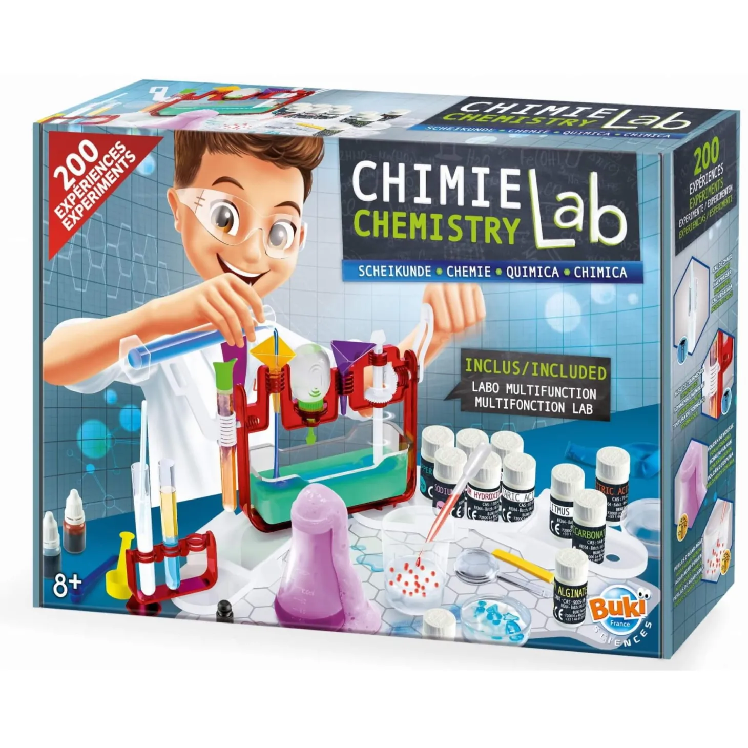 Laboratorium chemiczne 200 eksperymentów