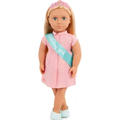 Lalka BRENNA 46cm - Blondynka z balonikami