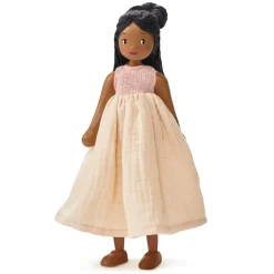 Lalka drewniana Lola, 25cm