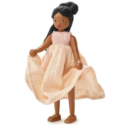Lalka drewniana Lola, 25cm