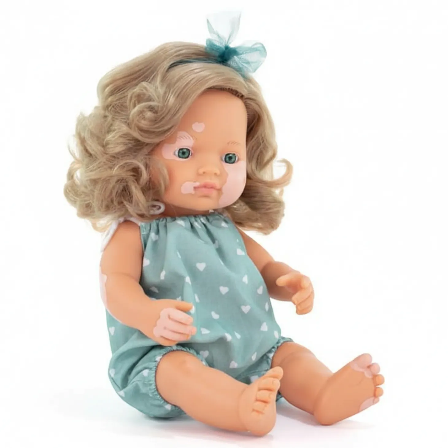 Lalka dziewczynka Europejka Ciemny Blond Bielactwo My Friends & Me, 38cm