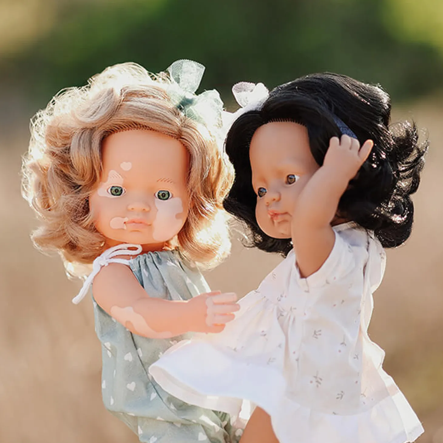 Lalka dziewczynka Europejka Ciemny Blond Bielactwo My Friends & Me, 38cm