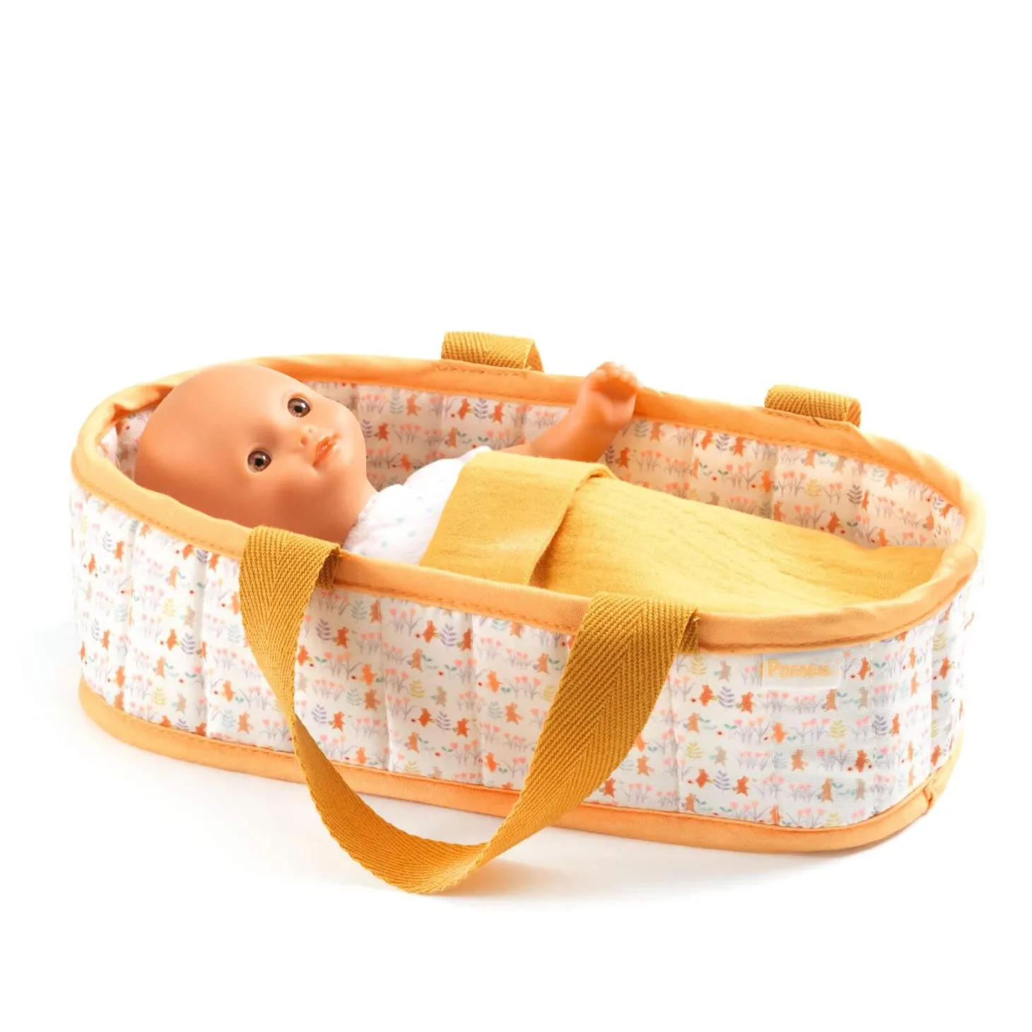 Lalka MINI SASHA w materiałowym koszu ( kolekcja Pomea )